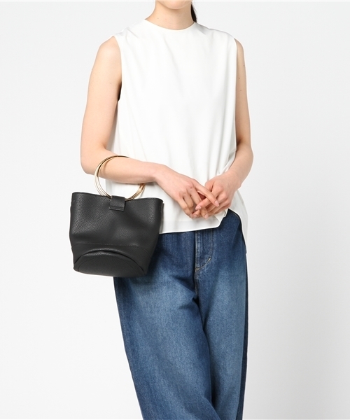 ottilie（オティーリエ）の「リングハンドBAG（ハンドバッグ・レディース・ブラック・FREE）」の5枚目の写真