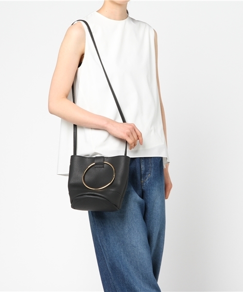 ottilie（オティーリエ）の「リングハンドBAG（ハンドバッグ・レディース・ブラック・FREE）」の6枚目の写真