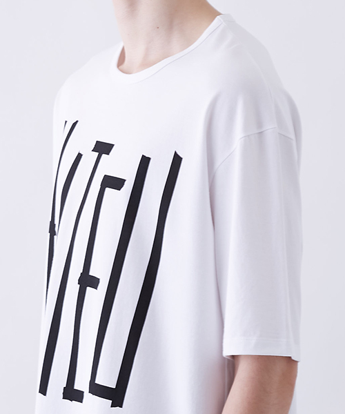 LAD MUSICIAN（ラッドミュージシャン）の「【LAD MUSICIAN】HATEU（Tシャツ/カットソー・メンズ・ホワイト/ブラック・42/44）」の10枚目の写真