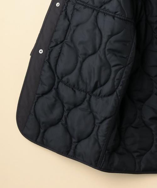 coen（コーエン）の「【手洗いできる】TUFLEX(タフレックス)×Thermore(サーモア)キルティングコート（ミリタリージャケット・レディース・オリーブ/ネイビー・LARGE/MEDIUM）」の16枚目の写真