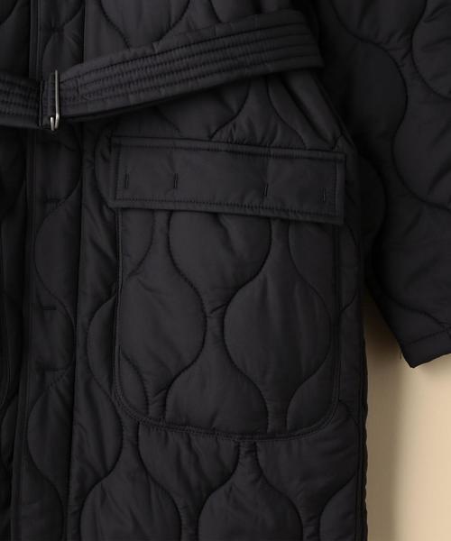 coen（コーエン）の「【手洗いできる】TUFLEX(タフレックス)×Thermore(サーモア)キルティングコート（ミリタリージャケット・レディース・オリーブ/ネイビー・LARGE/MEDIUM）」の18枚目の写真