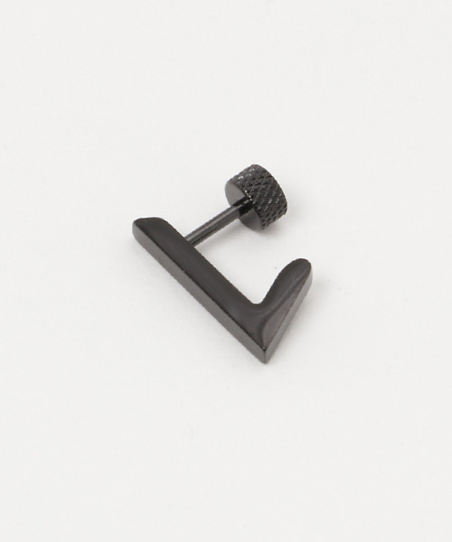 JACKROSE(ジャックローズ)の「チェックマークピアス(ピアス(片耳用)・メンズ・ブラック/シルバー/ゴールド・FREE)」の2枚目の写真