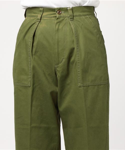 CELLAR DOOR(セラドール)の「【別注】 CELLAR DOOR ベイカーパンツ(その他パンツ・レディース・カーキ・36/40/38)」の5枚目の写真
