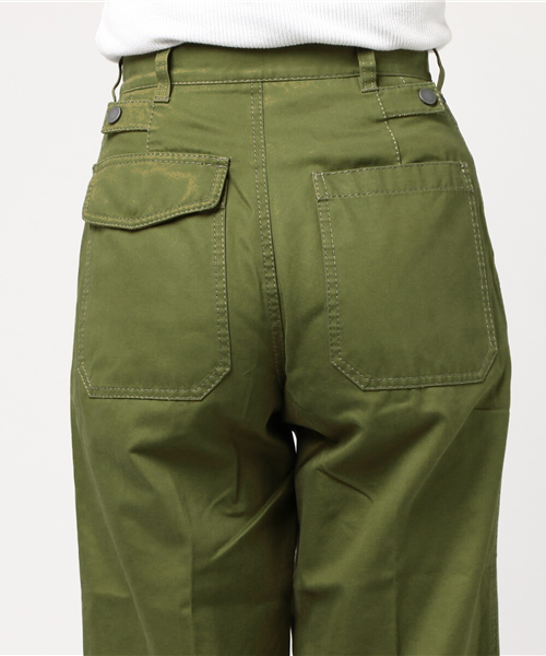 CELLAR DOOR(セラドール)の「【別注】 CELLAR DOOR ベイカーパンツ(その他パンツ・レディース・カーキ・36/40/38)」の6枚目の写真