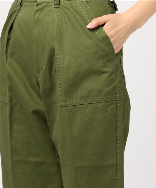 CELLAR DOOR(セラドール)の「【別注】 CELLAR DOOR ベイカーパンツ(その他パンツ・レディース・カーキ・36/40/38)」の7枚目の写真