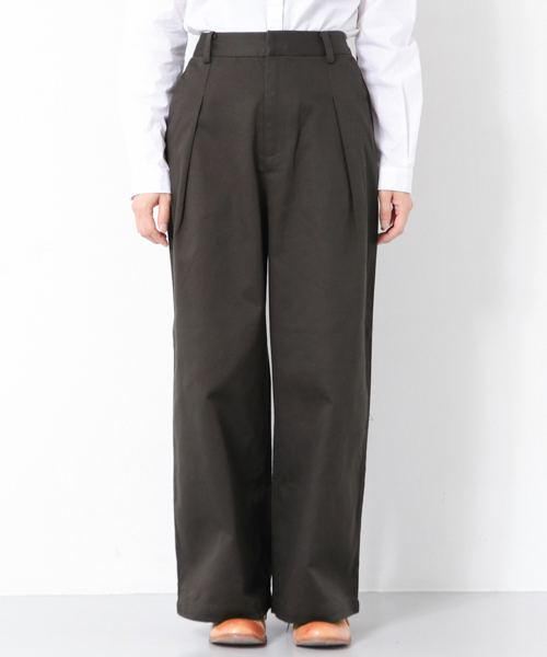 かぐれ（カグレ）の「カツラギストレッチパンツ（その他パンツ・レディース・チャコールグレー/ベージュ/カーキ・FREE）」の2枚目の写真