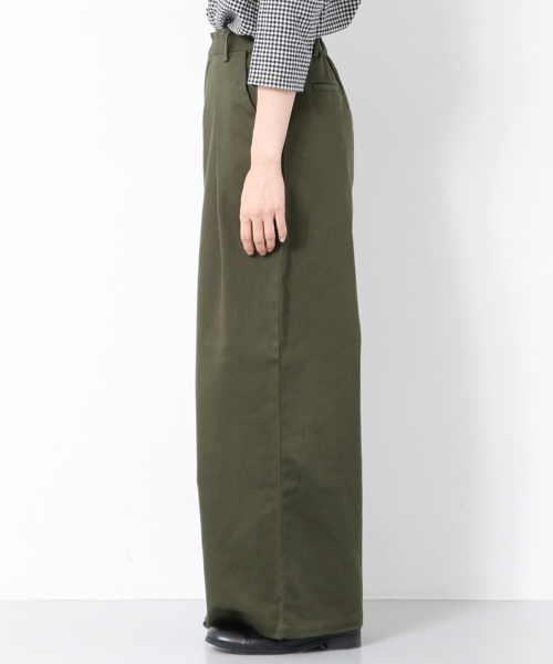 かぐれ（カグレ）の「カツラギストレッチパンツ（その他パンツ・レディース・チャコールグレー/ベージュ/カーキ・FREE）」の4枚目の写真
