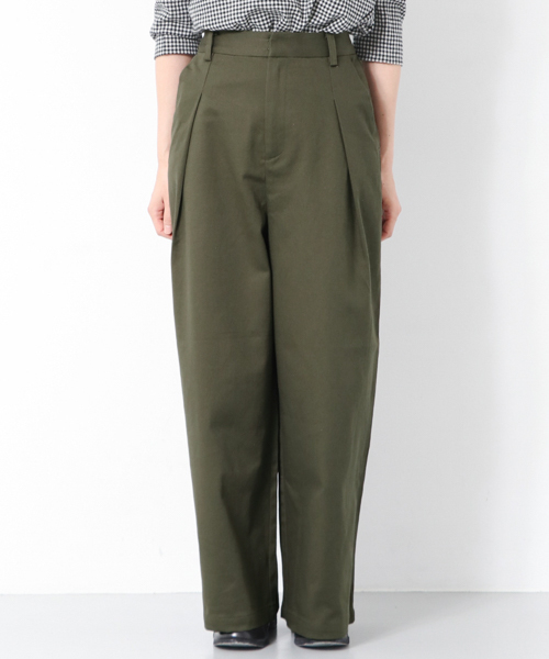 かぐれ（カグレ）の「カツラギストレッチパンツ（その他パンツ・レディース・チャコールグレー/ベージュ/カーキ・FREE）」の18枚目の写真