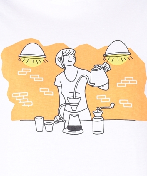 SHIPS Days(シップスデイズ)の「SHIPS Days: プリント TEE 6 (WOMEN)◆(Tシャツ/カットソー・レディース・ホワイト系その他4/ホワイト系その他3/ホワイト/ホワイト系その他2・S~M/M~L)」の14枚目の写真