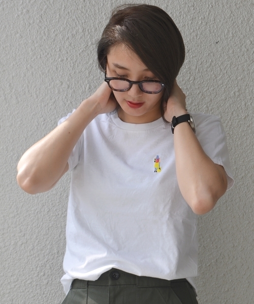 SHIPS Days(シップスデイズ)の「SHIPS Days: プリント TEE 6 (WOMEN)◆(Tシャツ/カットソー・レディース・ホワイト系その他4/ホワイト系その他3/ホワイト/ホワイト系その他2・S~M/M~L)」の13枚目の写真