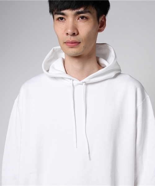 GALLIS ADDICTION（ガリスアディクション）の「GA･ショルダープリントプルパーカー（パーカー・メンズ・ホワイト/ブラック・M/L）」の4枚目の写真