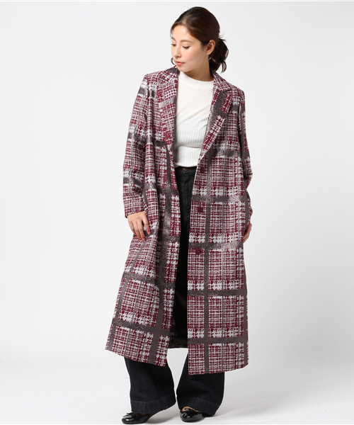 超美品　AMERICAN RAG CIE チェック柄　ジャケット　コート AMERICAN RAG CIE（アメリカンラグシー）の「【otonaMUSE 12月号