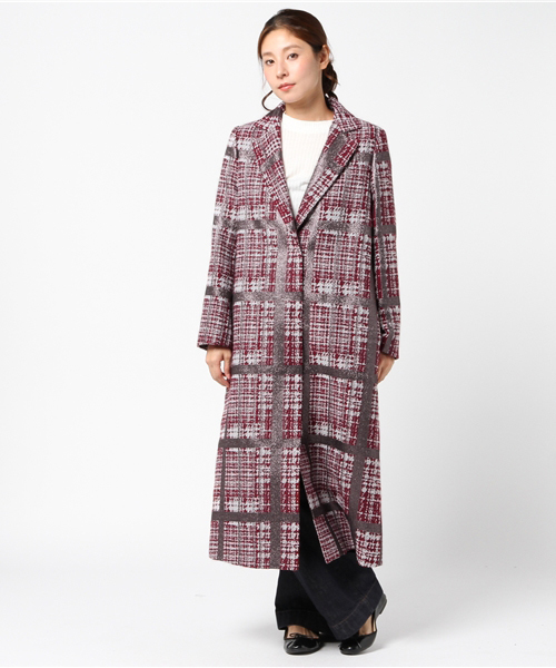 超美品　AMERICAN RAG CIE チェック柄　ジャケット　コート AMERICAN RAG CIE（アメリカンラグシー）の「【otonaMUSE 12月号