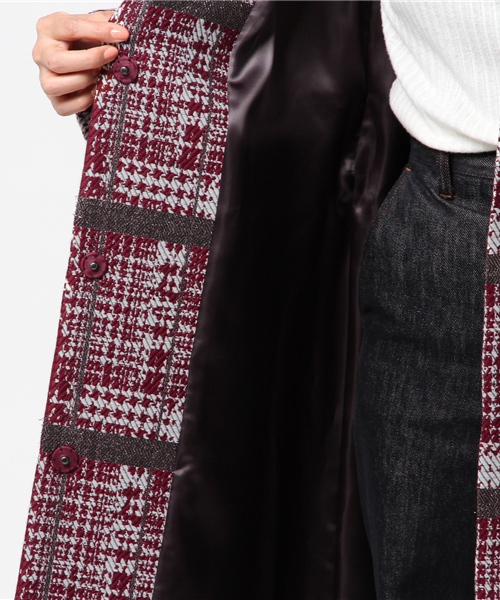 超美品　AMERICAN RAG CIE チェック柄　ジャケット　コート AMERICAN RAG CIE（アメリカンラグシー）の「【otonaMUSE 12月号