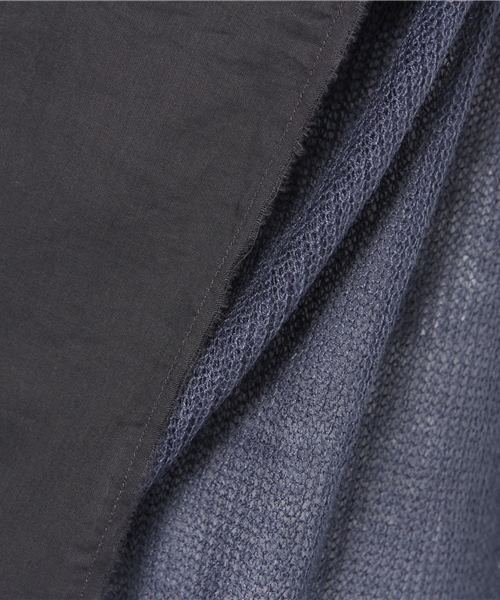 WHO'S WHO gallery（フーズフーギャラリー）の「切替ショールカーデ（カーディガン/ボレロ・レディース・ベージュ/カーキ/ネイビー・FREE）」の5枚目の写真