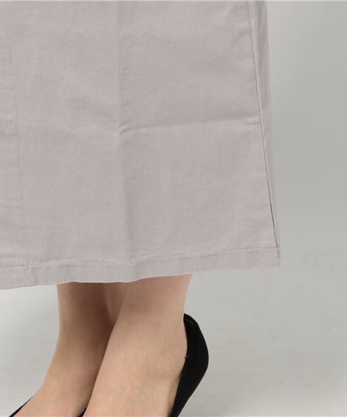 MERLOT（メルロー）の「フロントスリットペンシルスカート1391（スカート・レディース・グレー/ベージュ/カーキ/ブラック・FREE）」の15枚目の写真