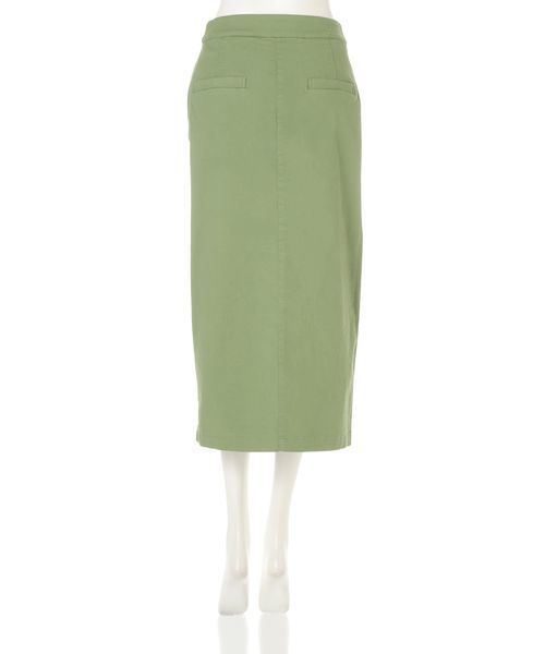 N.（N. Natural Beauty Basic）（エヌエヌナチュラルビューティーベーシック）の「フロントボタンチノタイトマキシスカート（スカート・レディース・ベージュ/カーキ/ネイビー・MEDIUM/SMALL）」の19枚目の写真