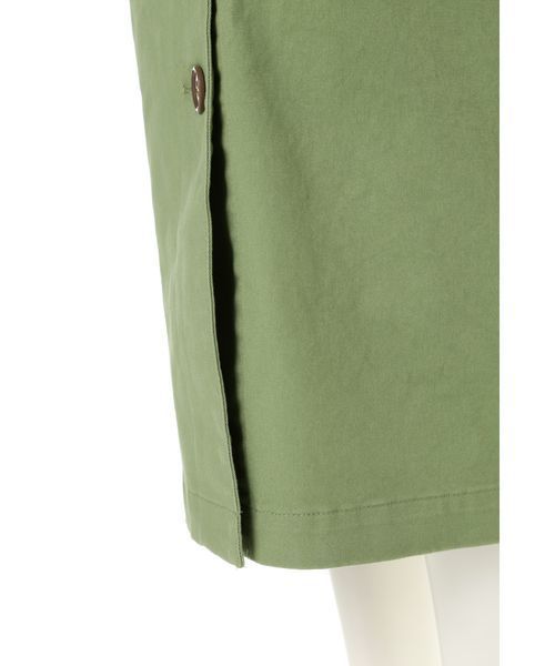 N.（N. Natural Beauty Basic）（エヌエヌナチュラルビューティーベーシック）の「フロントボタンチノタイトマキシスカート（スカート・レディース・ベージュ/カーキ/ネイビー・MEDIUM/SMALL）」の21枚目の写真