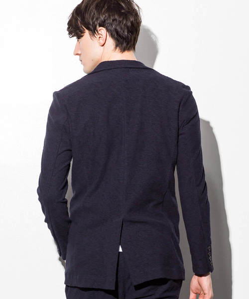 JH junhashimoto(ジェイエイチジュンハシモト)の「JH junhashimoto(ジェイエイチ ジュンハシモト)パイルテーパードジャケット(テーラードジャケット・メンズ・ホワイト/ブラック/ネイビー・LARGE/MEDIUM/SMALL)」の9枚目の写真