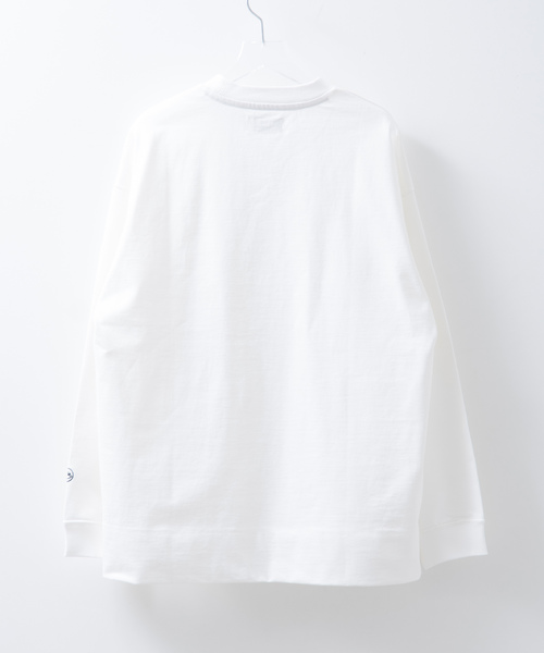 FACTOTUM（ファクトタム）の「【FACTOTUM】別注オーバーサイズロングスリーブTシャツ（Tシャツ/カットソー・メンズ・ホワイト/ブラック/ネイビー・44/46/48）」の18枚目の写真