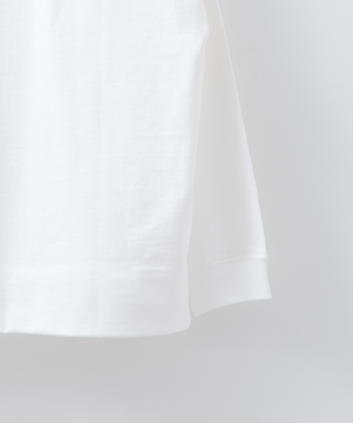 FACTOTUM（ファクトタム）の「【FACTOTUM】別注オーバーサイズロングスリーブTシャツ（Tシャツ/カットソー・メンズ・ホワイト/ブラック/ネイビー・44/46/48）」の6枚目の写真