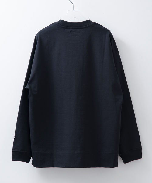 FACTOTUM（ファクトタム）の「【FACTOTUM】別注オーバーサイズロングスリーブTシャツ（Tシャツ/カットソー・メンズ・ホワイト/ブラック/ネイビー・44/46/48）」の9枚目の写真