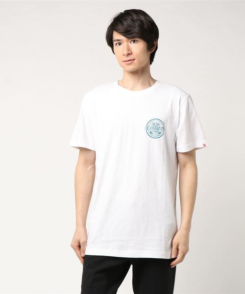 ELEMENT(エレメント)の「ELEMENT メンズ 【TIMBER!】 ROAR N ROW SS Tシャツ(Tシャツ/カットソー・メンズ・ホワイト/ブラック・LARGE/MEDIUM)」の2枚目の写真