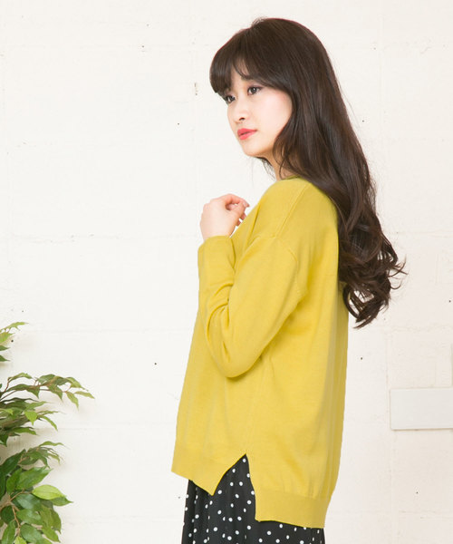 無地 ボーダー柄 綿混カシュクールvネックコットンニットトップス サマーニット レディース C3179 神戸レタス ニット セーター Kobe Lettuce コウベレタス のファッション通販 Zozotown