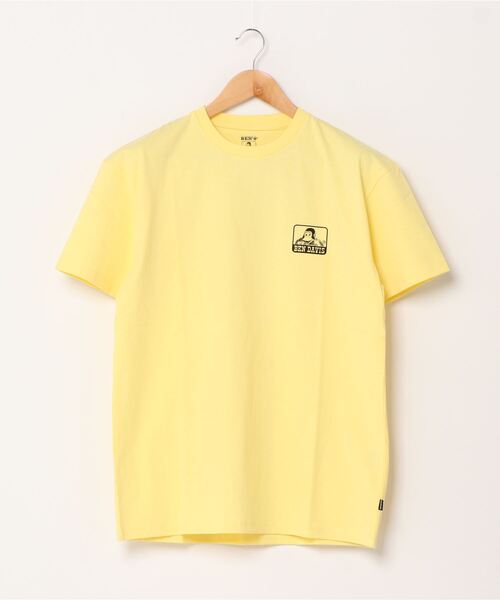 BEN DAVIS ORIGINALS（ベンデイビスオリジナルス）の「《BEN DAVIS》 CITY  PRINT TEE/ベンデイビス シティプリントTシャツ（Tシャツ/カットソー・メンズ・ブラック/ホワイト/ヘザーグレー/マスタード/ライトグリーン/ピンク/パープル/ネイビー/オレンジ/グリーン系その他/ライトイエロー/ライトパープル/チャコールグレー/ベージュ/サックスブルー系・LARGE/MEDIUM/SMALL/X-LARGE）」の14枚目の写真