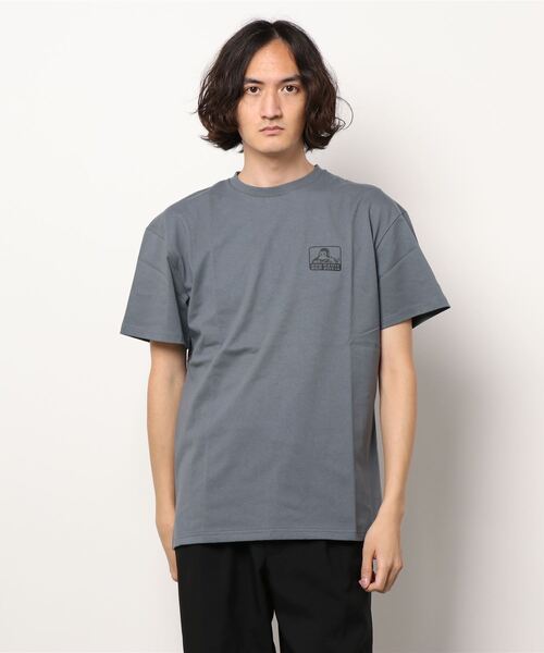 BEN DAVIS ORIGINALS（ベンデイビスオリジナルス）の「《BEN DAVIS》 CITY  PRINT TEE/ベンデイビス シティプリントTシャツ（Tシャツ/カットソー・メンズ・ブラック/ホワイト/ヘザーグレー/マスタード/ライトグリーン/ピンク/パープル/ネイビー/オレンジ/グリーン系その他/ライトイエロー/ライトパープル/チャコールグレー/ベージュ/サックスブルー系・LARGE/MEDIUM/SMALL/X-LARGE）」の4枚目の写真