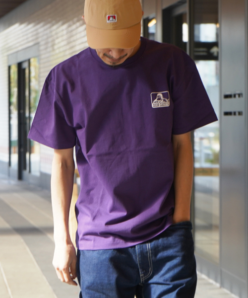 BEN DAVIS ORIGINALS（ベンデイビスオリジナルス）の「《BEN DAVIS》 CITY  PRINT TEE/ベンデイビス シティプリントTシャツ（Tシャツ/カットソー・メンズ・ブラック/ホワイト/ヘザーグレー/マスタード/ライトグリーン/ピンク/パープル/ネイビー/オレンジ/グリーン系その他/ライトイエロー/ライトパープル/チャコールグレー/ベージュ/サックスブルー系・LARGE/MEDIUM/SMALL/X-LARGE）」の11枚目の写真