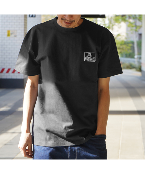 BEN DAVIS ORIGINALS（ベンデイビスオリジナルス）の「《BEN DAVIS》 CITY  PRINT TEE/ベンデイビス シティプリントTシャツ（Tシャツ/カットソー・メンズ・ブラック/ホワイト/ヘザーグレー/マスタード/ライトグリーン/ピンク/パープル/ネイビー/オレンジ/グリーン系その他/ライトイエロー/ライトパープル/チャコールグレー/ベージュ/サックスブルー系・LARGE/MEDIUM/SMALL/X-LARGE）」の3枚目の写真