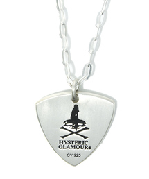 HYSTERIC GLAMOUR★SKULL PICKネックレス ピックシルバー WOMAN ON SKULL PICK ネックレス|HYSTERIC GLAMOUR WOMEN