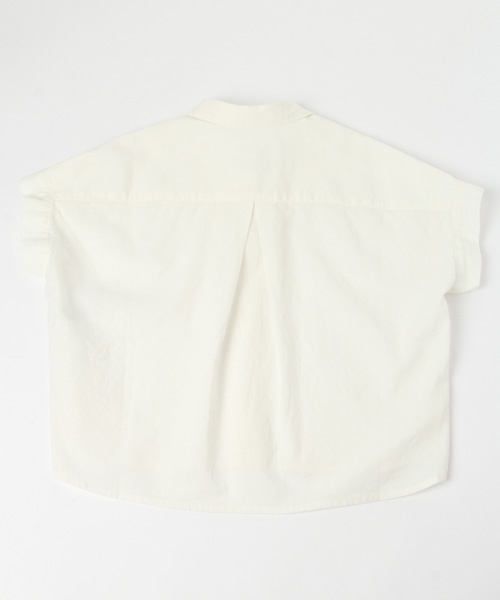 BAYFLOW（ベイフロー）の「BAYFLOW／[KIDS]コットンリネンスキッパーシャツ（シャツ/ブラウス・キッズ・オフホワイト/イエロー/その他2・SMALL/MEDIUM/LARGE/X-LARGE/XX-LARGE）」の12枚目の写真