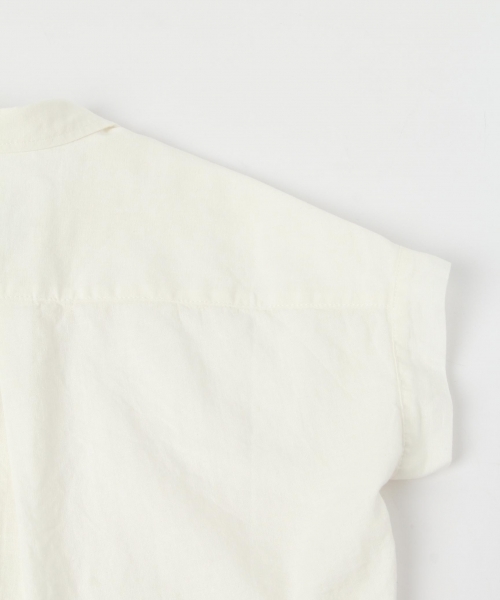 BAYFLOW（ベイフロー）の「BAYFLOW／[KIDS]コットンリネンスキッパーシャツ（シャツ/ブラウス・キッズ・オフホワイト/イエロー/その他2・SMALL/MEDIUM/LARGE/X-LARGE/XX-LARGE）」の17枚目の写真