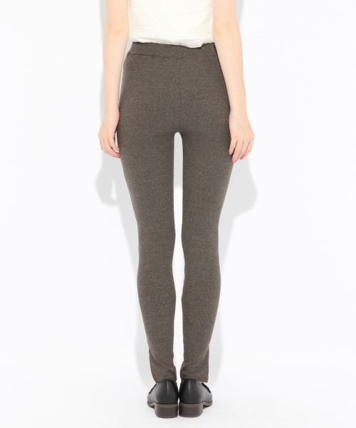 Heather(ヘザー)の「テレコレギンス 804786(レギンス/スパッツ・レディース・チャコールグレー/モカ/ベージュ・FREE)」の10枚目の写真