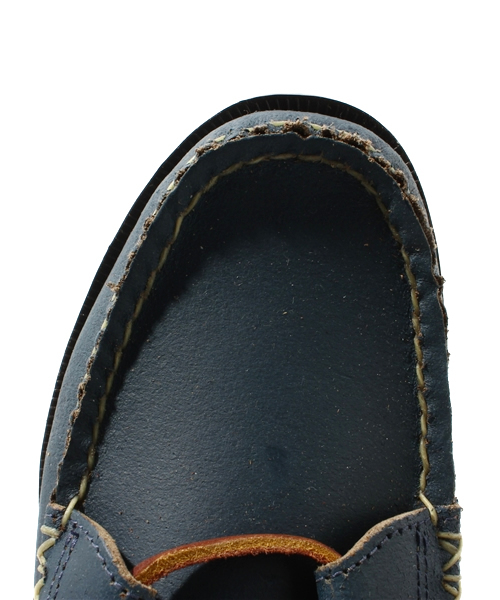 BEAMS BOY（ビームスボーイ）の「△YUKETEN / Ghillie Moccasin Wax Blue（ドレスシューズ・レディース・ブルー系その他・W6.5C/W7C/W7.5C）」の5枚目の写真