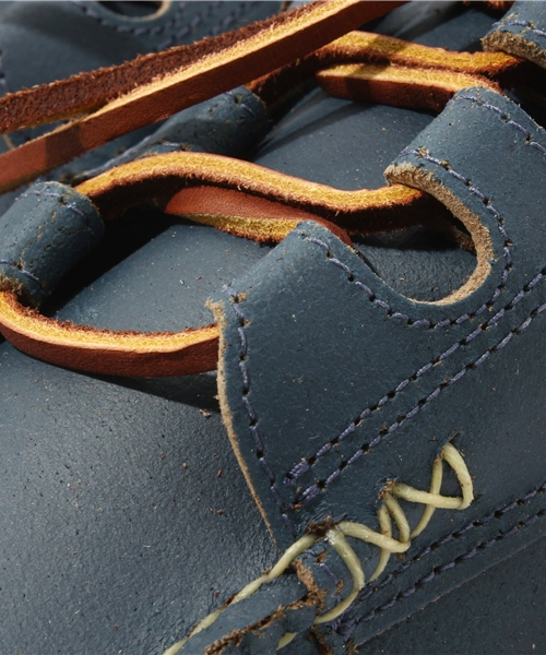 BEAMS BOY（ビームスボーイ）の「△YUKETEN / Ghillie Moccasin Wax Blue（ドレスシューズ・レディース・ブルー系その他・W6.5C/W7C/W7.5C）」の7枚目の写真