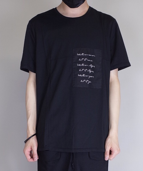 rovtski(ロフトスキー)の「rovtski NGV 胸パッチEMB TEE(Tシャツ/カットソー・メンズ・ホワイト/ブラック・FREE)」の2枚目の写真