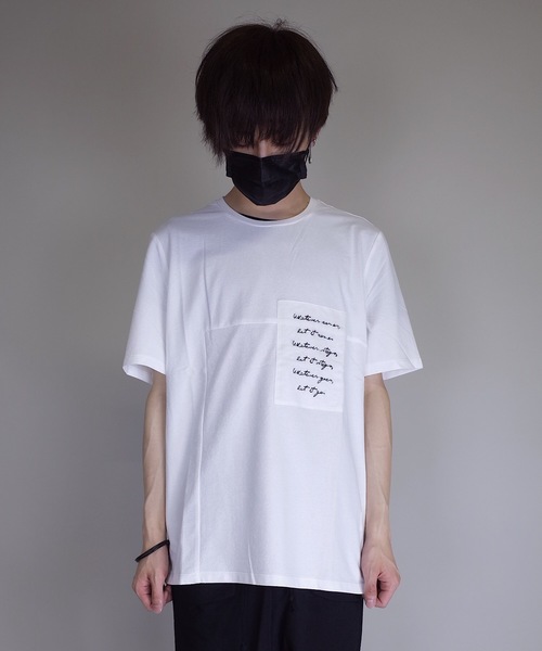 rovtski(ロフトスキー)の「rovtski NGV 胸パッチEMB TEE(Tシャツ/カットソー・メンズ・ホワイト/ブラック・FREE)」の3枚目の写真