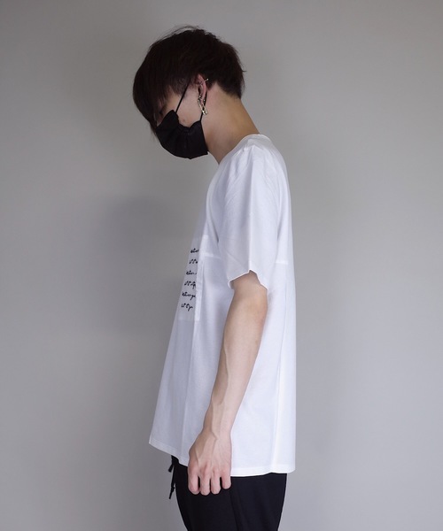 rovtski(ロフトスキー)の「rovtski NGV 胸パッチEMB TEE(Tシャツ/カットソー・メンズ・ホワイト/ブラック・FREE)」の4枚目の写真