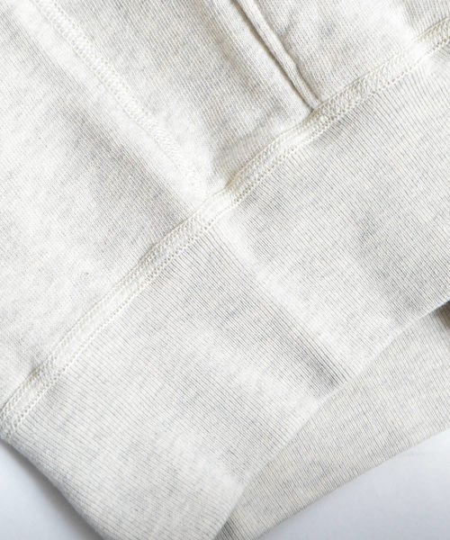 Velva Sheen（ベルバシーン）の「VELVA SHEEN 10oz.HOODED W-ZIP SWEAT（パーカー・メンズ・グレー/オートミール・M/S/L）」の9枚目の写真