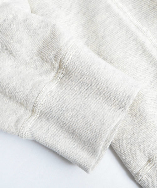 Velva Sheen（ベルバシーン）の「VELVA SHEEN 10oz.HOODED W-ZIP SWEAT（パーカー・メンズ・グレー/オートミール・M/S/L）」の10枚目の写真