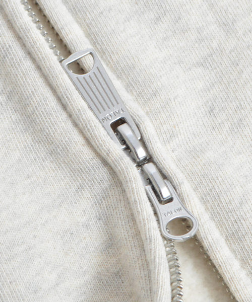Velva Sheen（ベルバシーン）の「VELVA SHEEN 10oz.HOODED W-ZIP SWEAT（パーカー・メンズ・グレー/オートミール・M/S/L）」の11枚目の写真