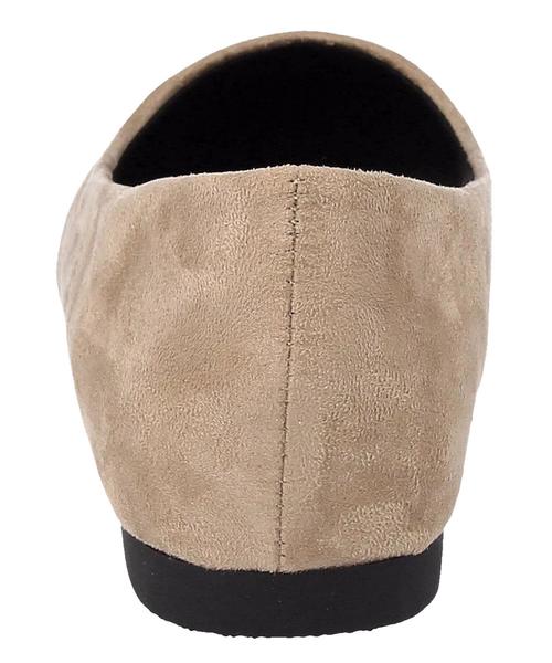 AMERICAN HOLIC（アメリカンホリック）の「フェイクスエードフラットシューズ（パンプス・レディース・プラム/ブラック/ベージュ・S/M/L）」の7枚目の写真