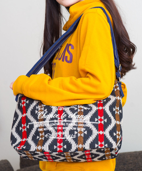 HVC(エイチブイシー)の「チェック柄ショルダーバッグ(ショルダーバッグ・レディース・A/B/C/D/E/F/G/H/I・FREE)」の4枚目の写真