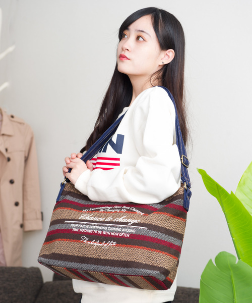 HVC(エイチブイシー)の「チェック柄ショルダーバッグ(ショルダーバッグ・レディース・A/B/C/D/E/F/G/H/I・FREE)」の22枚目の写真