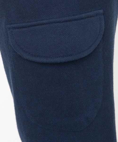 X-girl（エックスガール）の「X-girl×CHAMPION REVERSE WEAVE CARGO PANTS（カーゴパンツ・レディース・ブラック/アッシュグレー/レッド/ネイビー・1/2）」の9枚目の写真