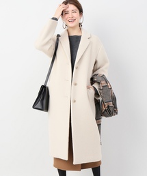 IENA | ウールシャギーテーラードコート◆(その他アウター)