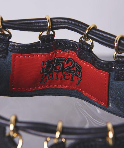 5525gallery×PORTER（ゴーゴーニーゴーギャラリーカケルポーター）の「＜5525gallery×PORTER＞フリンジ PVC バッグ -united LOVE project 2019①（ショルダーバッグ・レディース・ブラック・FREE）」の18枚目の写真